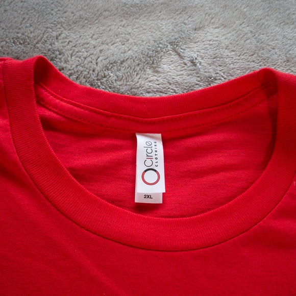 Forever Trump Flag Patriot Men Women 2XL XXL Red Unisex Graphic T-Shirt Tee NWOT - Picture 4 of 12